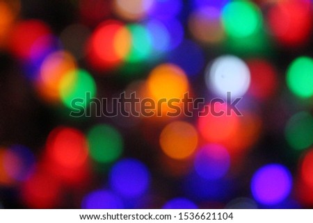 Blur, city image at nightAbstract texture, light background Blur Lights Bokeh Background Image Abstract, de-focus /  background, blurred lights, abstract party in the city