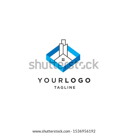 property logo template vector design. eps10
