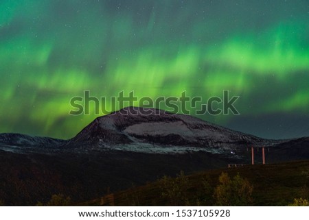 Norway northern lights aurora view