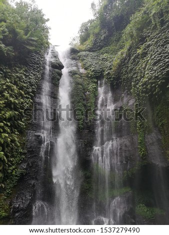 Sekumpul Waterfall in Bali Indonesia 