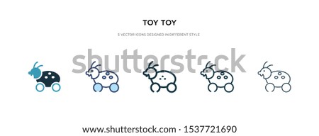 toy toy icon in different style vector illustration. two colored and black toy vector icons designed in filled, outline, line and stroke style can be used for web, mobile, ui