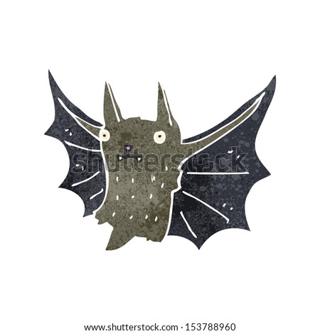 cartoon cute bat
