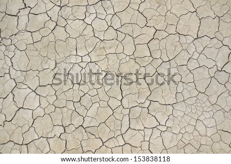 Dried and Cracked ground Royalty-Free Stock Photo #153838118