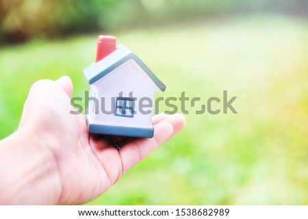 House, Residential Structure, Human Hand.