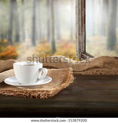 coffee and window 