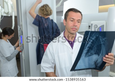 healthcare medical and radiology concept