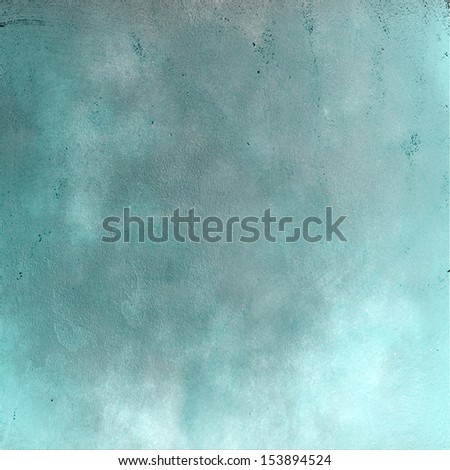 Turquoise grunge background texture
