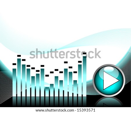 illustration for musical theme with play button (JPG)