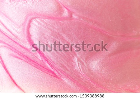 Liquid bright background in pink and pearl tones. Abstract background image.