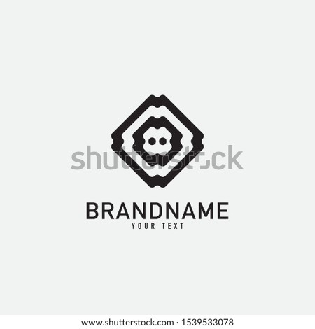 Ethnic geometrical logo. Tribal mexican aztec american triangle indian shapes and forms vector decoration