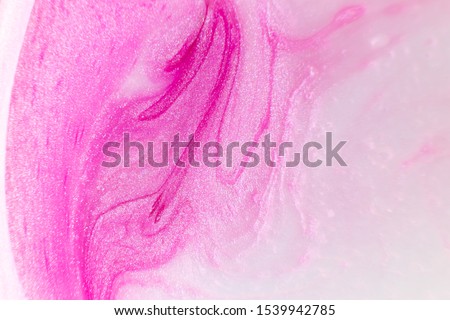 Liquid bright background in pink and pearl tones. Abstract background image.