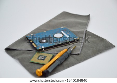 Important piece Of the computer is the hard disk and the CPU chip
