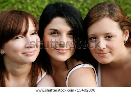 girl friends outdoor