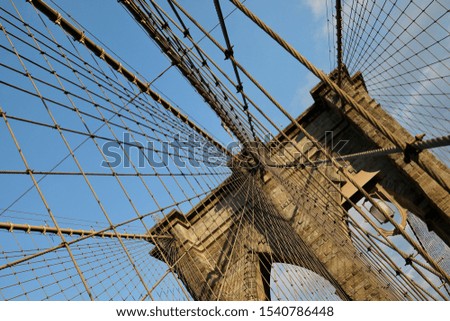 Brooklyn Bridge in New York City 