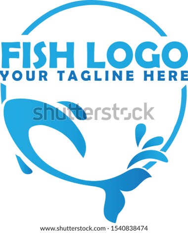 Fish Logo Design Creative Artistic