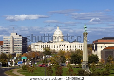 Minnesota State Capitol building, Saint Paul, Minnesota, USA