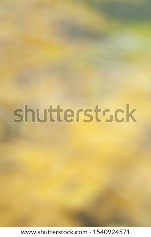Blurred autumn background with bokeh effect. Blurred soft image of autumn trees. Natural background for creativity and design.
