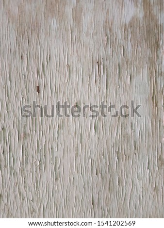 old aged weathered crackle broken white painted wood panel
