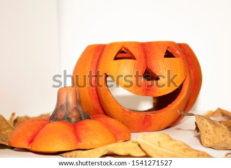 ceramic halloween pumpkin night light