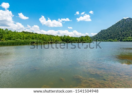 A sunny day in Kovada Lake National Park, Egirdir, Isparta - Turkey.