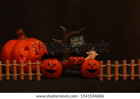  Halloween Day set and Jack pumpkin 