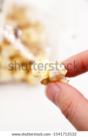 Caramel popcorn, a tasty snack
