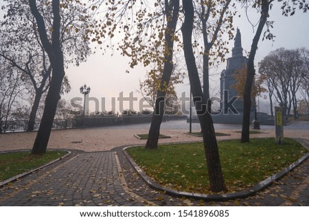 foggi day in the park