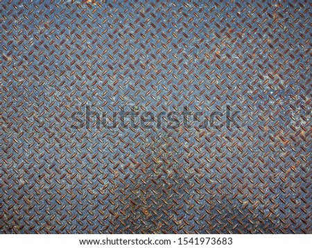 Picture of uneven iron plate