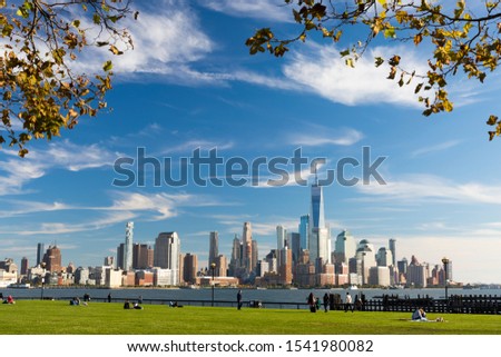 Manhattan from Hoboken, New Jersey.
