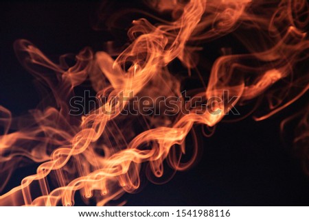 Smoke Background Wallpaper Flame Gold