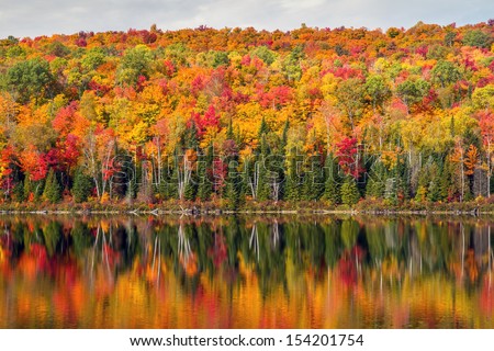 Peak Autumn reflection