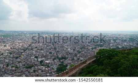 Pink City Jaipur landscape view