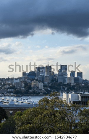 Beautiful cityscape in Sydney which is the most popular travel destination in Australia
