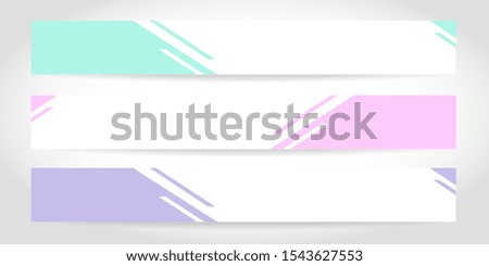 Banners design or headers web template with abstract geometric trendy background. Design for your banners, headers, footers, flyers, cards etc.
