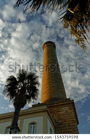 lighthouse in Chipiona in Andalucia
