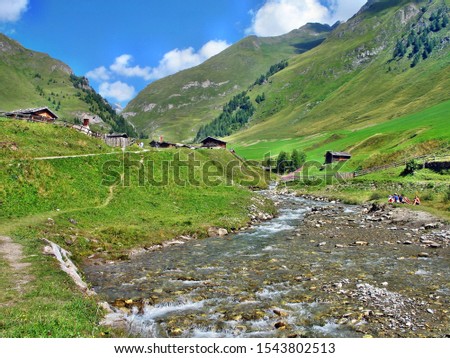 Malga Fane, Val Pusteria, South Tyrol, Italy Royalty-Free Stock Photo #1543802513
