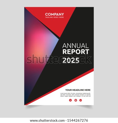 Brochure template layout design. Corporate business annual report, catalog, magazine, flyer mock-up. 