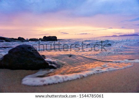 The Beach in Krabi province And has a location in Thailand