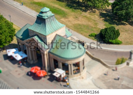 Szczecin cityscape on a sunny day, Poland, Europe