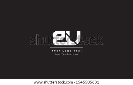Premium Initial Letter BU logo design. Trendy awesome artistic black and white color
BU UB initial based Alphabet icon logo
