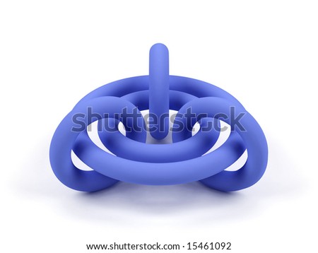 3d abstract symbol