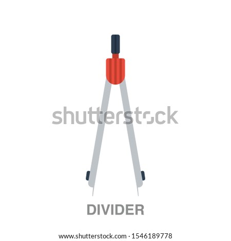 Divider flat icon on white transparent background. You can be used divider icon for several purposes.