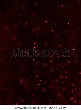 Bokeh red of lights with black background.