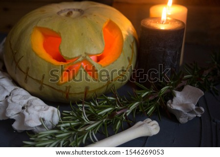 Halloween Samhain still life dark photography