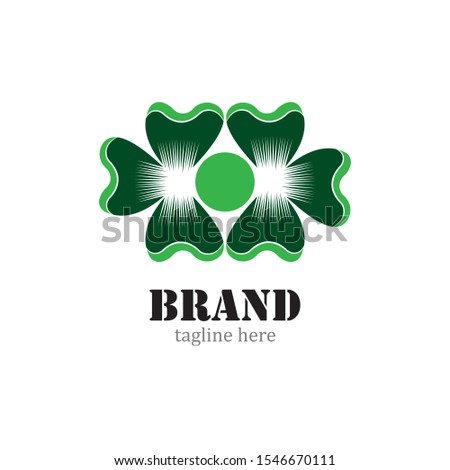 leaf clover icon design vector
