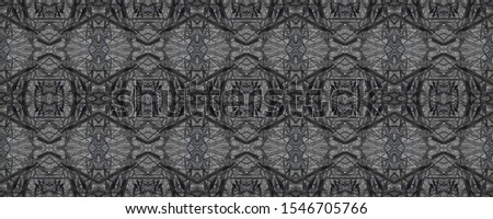 Dark Vintage Repeat Pattern Tile. Ornate Tile Background Ornamental Geometry. Golden Black Oriental style. Antique Element Glamure Kaleidoscope Pattern Floral Design. Floral Elements