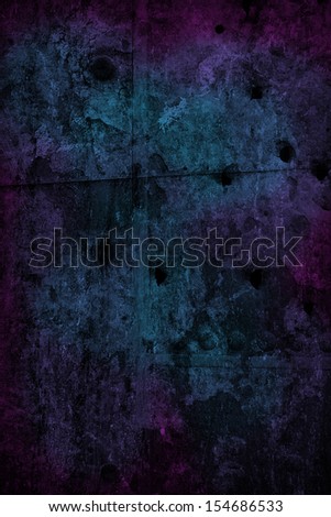 Grungy Dark Background Blue and Purple