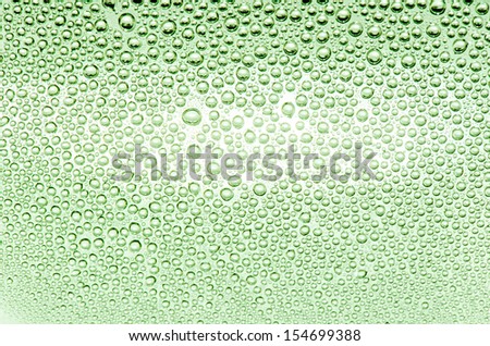 Green drop background, Thailand.