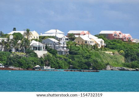 Colorful Houses in Bermuda