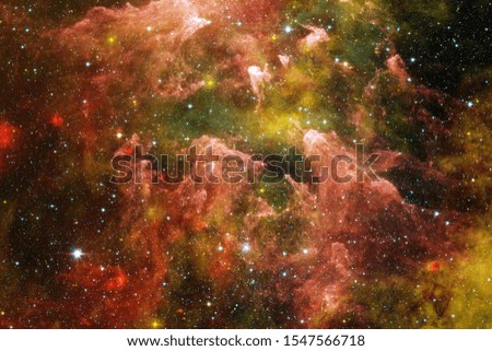 Endless universe. Incredibly beautiful science fiction wallpaper. Elements of this image furnished by NASA